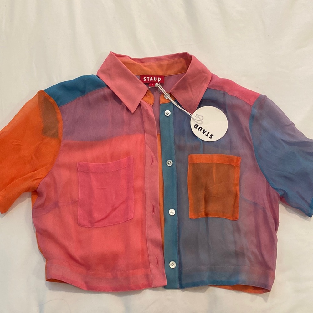 STAUD Multicolor Top